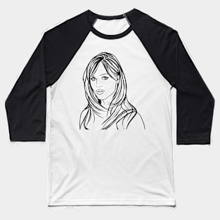 Jennifer Garner Baseball T-Shirt